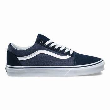 Vans Suede & Suiting Old Skool - Miesten Tennarit - Sininen